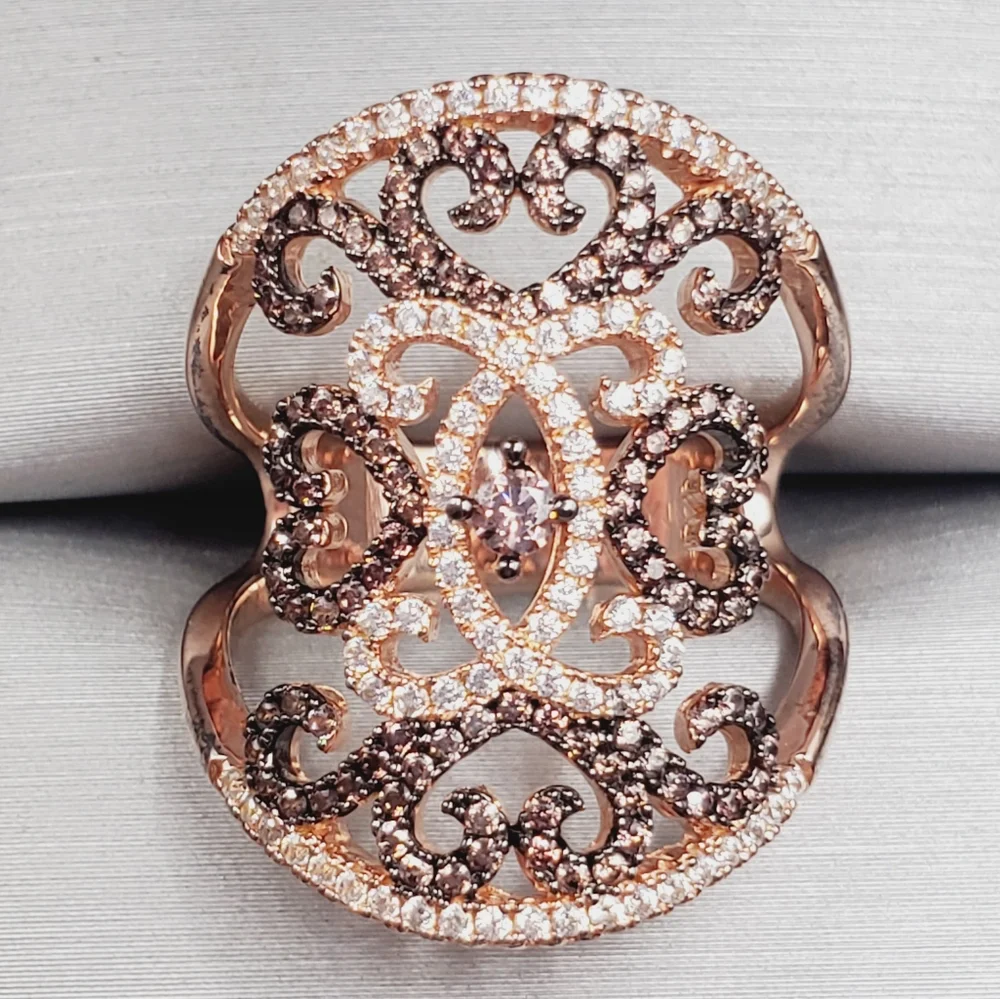 18k Lace Ring
